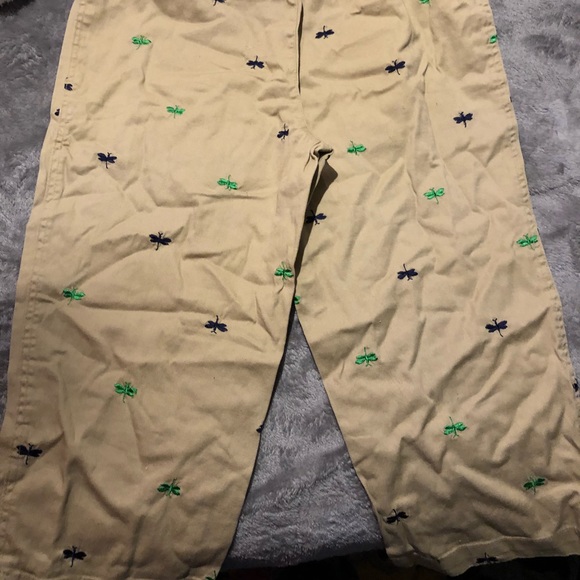 Capri Pants with Dragon flys - Picture 4 of 4